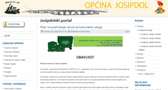 Desktop Screenshot of josipdol.hr