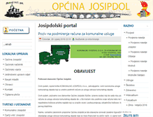 Tablet Screenshot of josipdol.hr